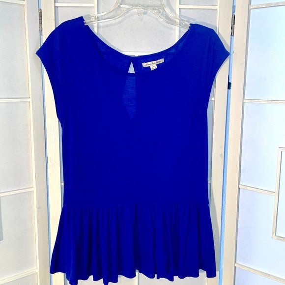 American Eagle T-shirt- Drop waist & Ruffle Hem - Picture 10 of 10